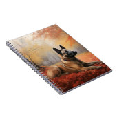 ベルギーマリノイin紅葉秋インスパイア ノートブック (右側)