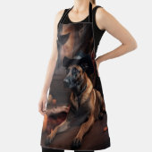 ベルギーマリノワカボンプキンハロウィンホラー エプロン (インサイチュ)