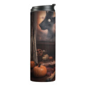 ベルギーマリノワカボンプキンハロウィンホラー タンブラー (回転左)