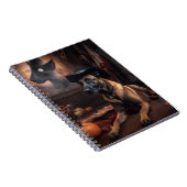 ベルギーマリノワカボンプキンハロウィンホラー ノートブック (右側)