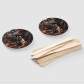 ベルギーマリノワカボンプキンハロウィンホラー ハンドファン (組立なし)