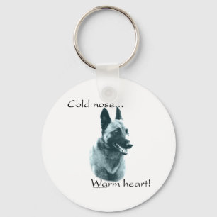 ベルギーマリノワコールドノーズノーズウォームハートキーチェーン キーホルダー