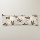 ベルギーマリノワシェパード・マホガ絵を描ニーの芸術 ボディピロー (裏面)