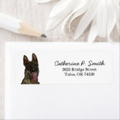 ベルギーマリノワ差出人住所 ラベル (インサイチュ)