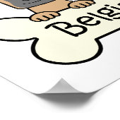 ベルギーマリノワ3つ ポスター (角)