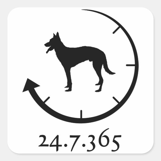 ベルギーマリノワ スクエアシール (正面)