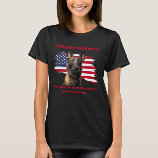 ベルギーマリノワ Tシャツ (正面)