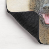 ベルギーマリ絵画ノワさんの – かわいいオリジナルドッグアート マウスパッド (コーナー)