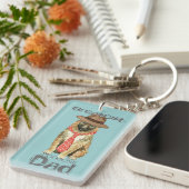 ベルギーレイケノワパパ キーホルダー (正面右)