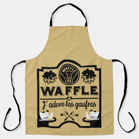 ベルギーワッフル エプロン (正面)