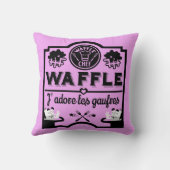 ベルギーワッフル クッション (裏面)