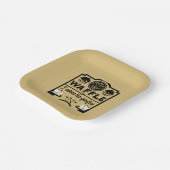 ベルギーワッフル ペーパープレート (傾斜あり)