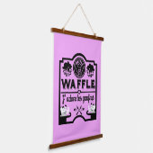 ベルギーワッフル 吊り下げ型タペストリー (傾斜あり)
