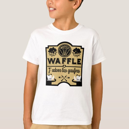 ベルギーワッフル Tシャツ (正面)