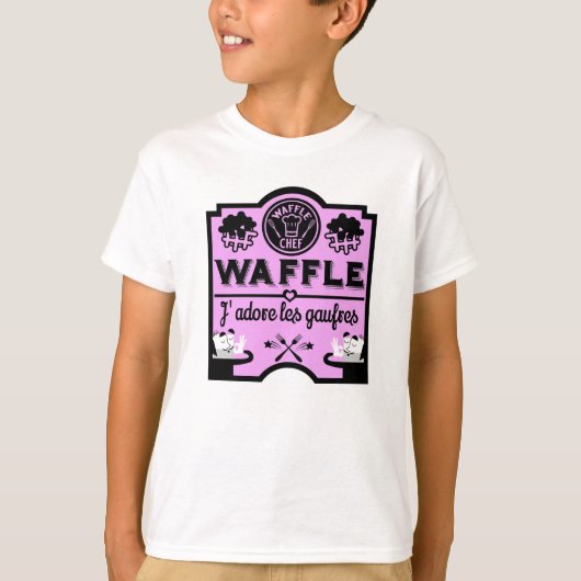 ベルギーワッフル Tシャツ (正面)