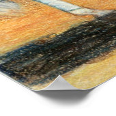 ベルギーワルムボロドレスサージホースポートレート ポスター (角)