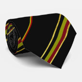 ベルギー人のストライプな旗 ネクタイ (ロール)