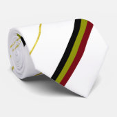 ベルギー人のストライプな旗 ネクタイ (ロール)