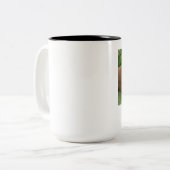 ベルギー人のMalinoisのマグ ツートーンマグカップ (正面左)