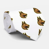 ベルギー人のMalinois犬のマスコット ネクタイ (ロール)