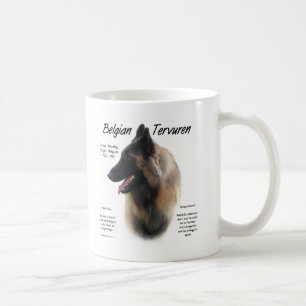 ベルギー人のTervurenの大会品種 コーヒーマグカップ