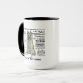 ベルギー人のTervurenの特性のマグ マグカップ (正面左)