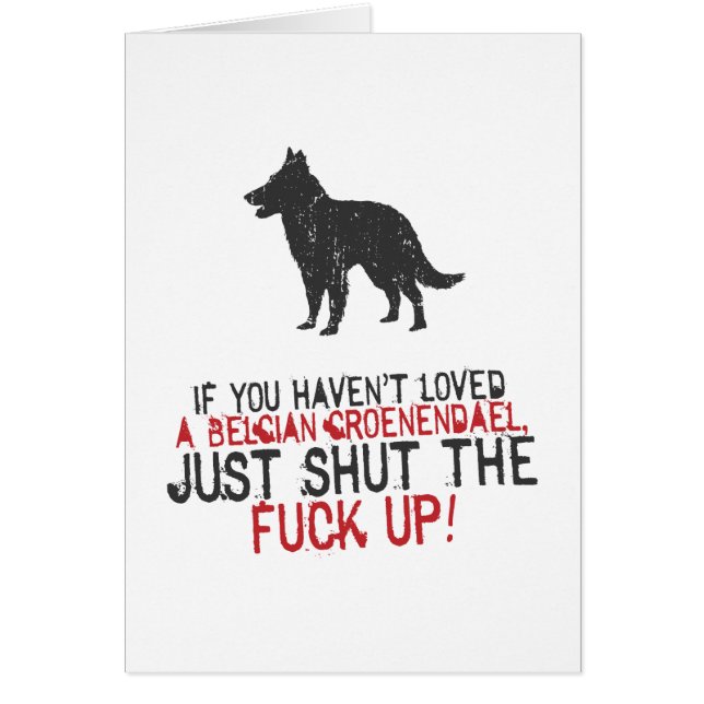 ベルギー人Groenendael (正面)