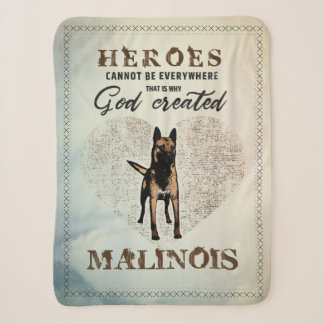 ベルギー人Malinois -ベルギーの羊飼い- Maligator シェルパブランケット