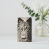 ベルギー人Tervuren 名刺 (スタンド正面)