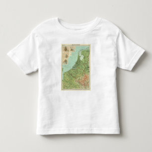 ベルギー及びオランダ トドラーTシャツ