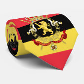 ベルギー国旗とビジネスベルギー、旅行/スポーツ ネクタイ (ロール)