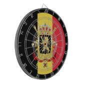 ベルギー国旗のダーツボード&ベルギー/ゲーム盤 ダーツボード (正面左)