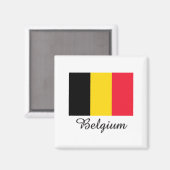 ベルギー国旗のデザイン マグネット (正面/裏面)