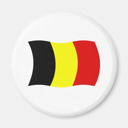 ベルギー国旗の磁石 マグネット (正面)