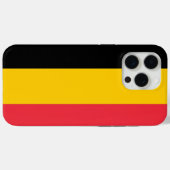 ベルギー国旗のApple iPhone 15 Pro Maxケース Case-Mate iPhoneケース (裏面 (横))