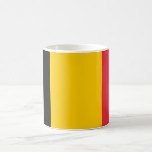 ベルギー国旗を掲げたマグカップ コーヒーマグカップ