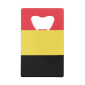 ベルギー国旗クレジットカードボトル公開機 クレジットカード栓抜き (裏面)