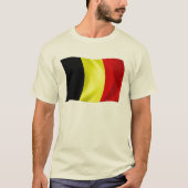 ベルギー国旗シャツ Tシャツ (正面)