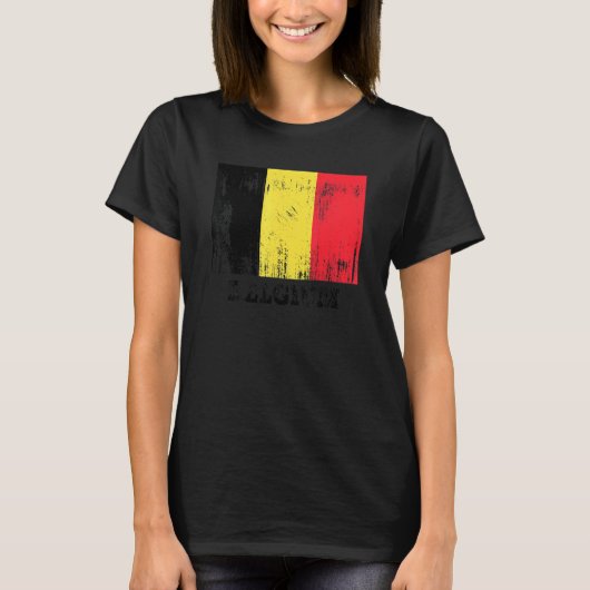ベルギー国旗プライドベルギー国旗 Tシャツ (正面)