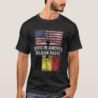 ベルギー国旗ベルギー贈り物ベルギー国旗B Tシャツ