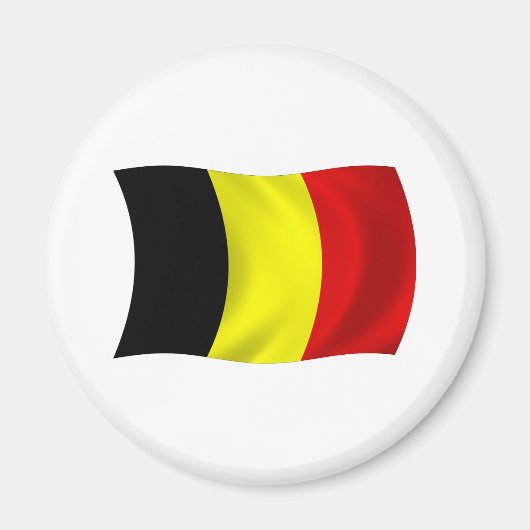 ベルギー国旗マグネット マグネット (正面)