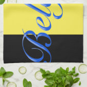 ベルギー国旗 キッチンタオル (折り畳み)