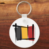 ベルギー国旗 キーホルダー (正面)