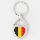 ベルギー国旗 キーホルダー (正面)