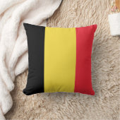 ベルギー国旗 クッション (ブランケット)