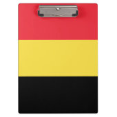 ベルギー国旗 クリップボード (正面)