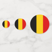 ベルギー国旗 コンフェッティ (正面)