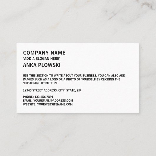 ベルギー国旗&コート・オブ・アームズ、ベルギー国旗 名刺 (裏面)