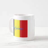ベルギー国旗 コーヒーマグカップ (正面左)