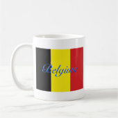 ベルギー国旗 コーヒーマグカップ (左)